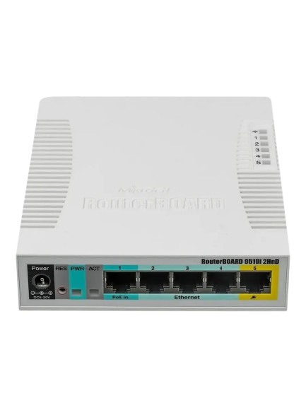 Маршрутизатор Mikrotik RB951UI-2HND