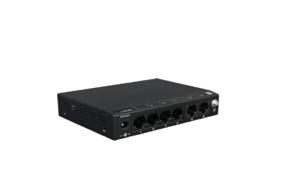 PoE коммутатор 4 UTEPO SF6P-FHM, 60W PoE